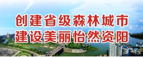 狂干骚逼妞创建省级森林城市 建设美丽怡然资阳